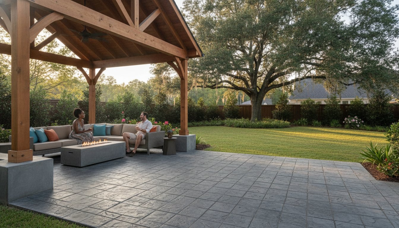 Concrete Patio Designs in Lafayette: A Guide to Custom Outdoor Living