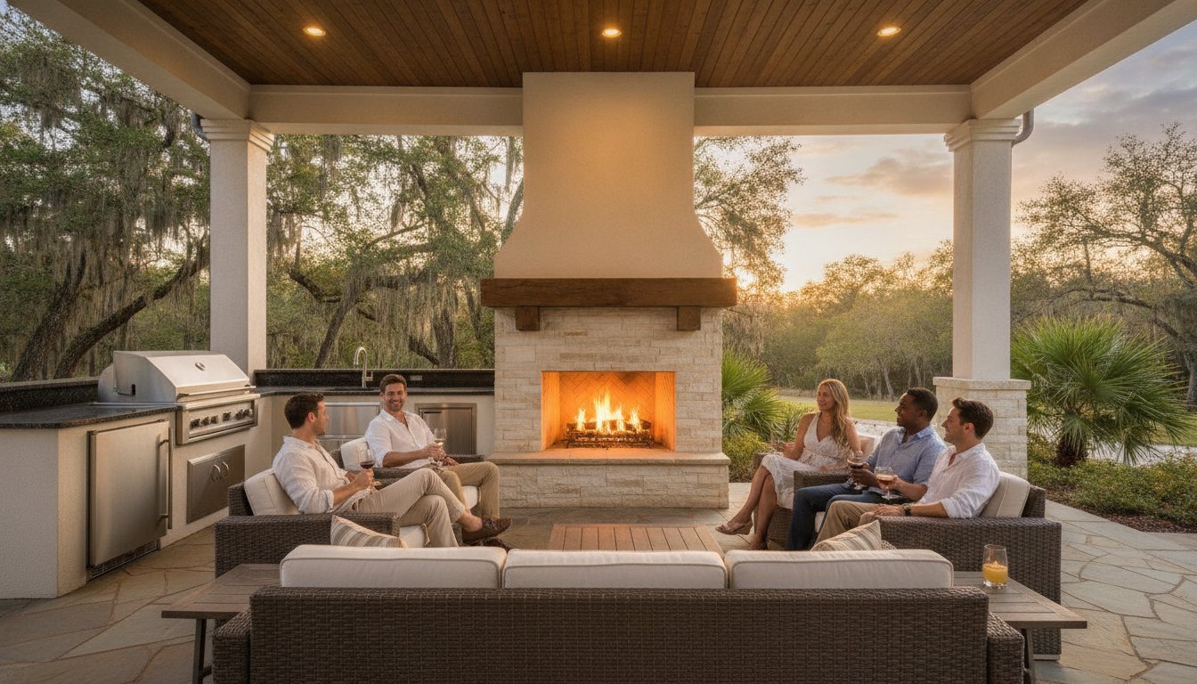 Cost to Build Outdoor Fireplace Louisiana: 2026 Pricing & Design Guide