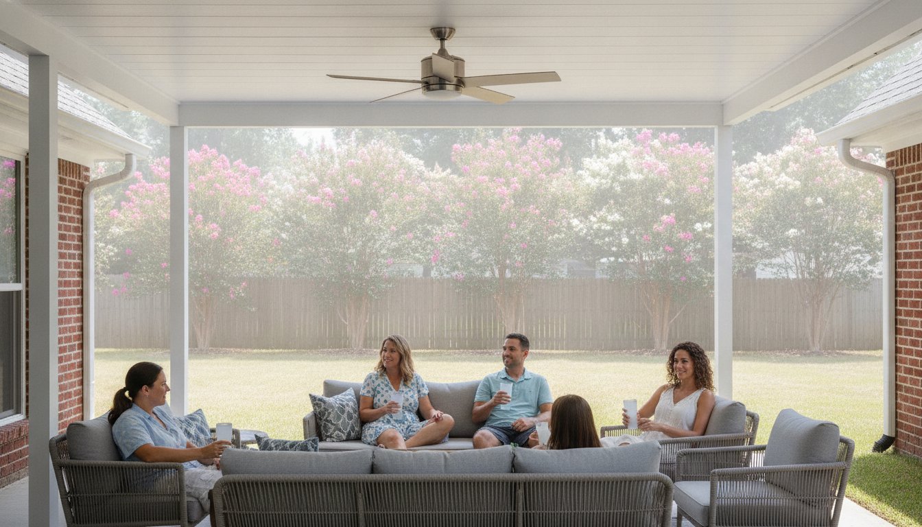 Insulated Patio Covers: Cool in the Acadiana Heat