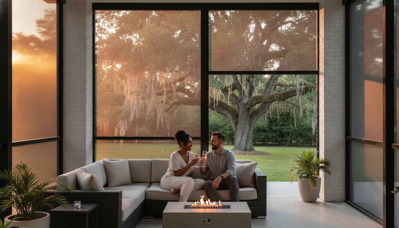 Motorized Patio Screens in Louisiana: The Ultimate 2026 Buying Guide