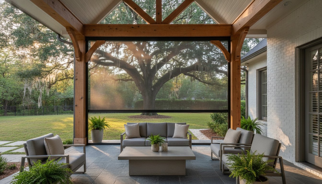 Retractable vs. Fixed Patio Screens: Which Is Best for Louisiana Homes?