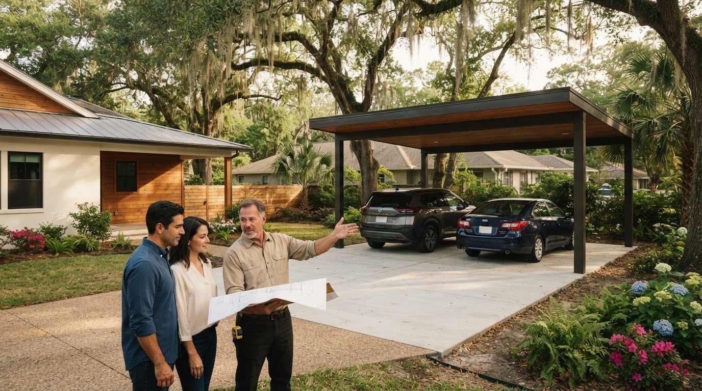 Carport Addition Cost in Lafayette: What Shapes Your 2026 Project?