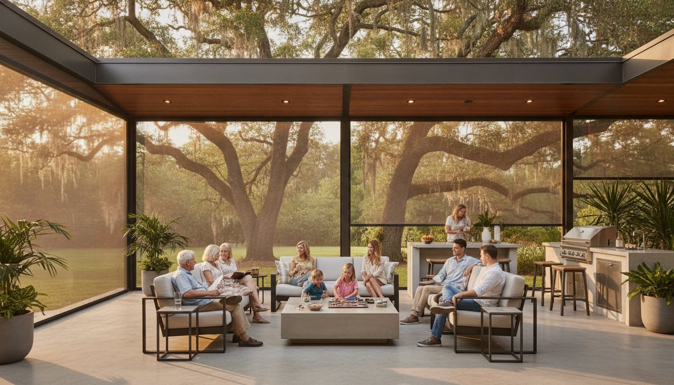 Cost of Motorized Patio Screens in Louisiana: 2026 Homeowner’s Guide