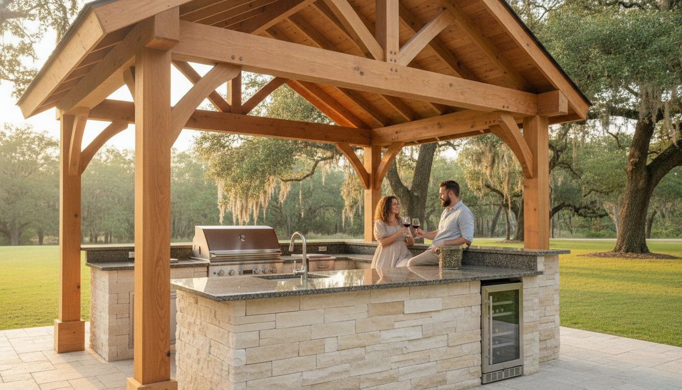 Cost to Build an Outdoor Kitchen in Louisiana: 2026 Price Guide