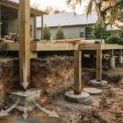 Deck footing requirements for Louisiana soil and post loads