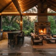 Outdoor Kitchen Fireplace Combos in Louisiana: A Planning Guide